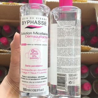 Nước Tẩy Trang Byphasse Solution Micellaire 500ml