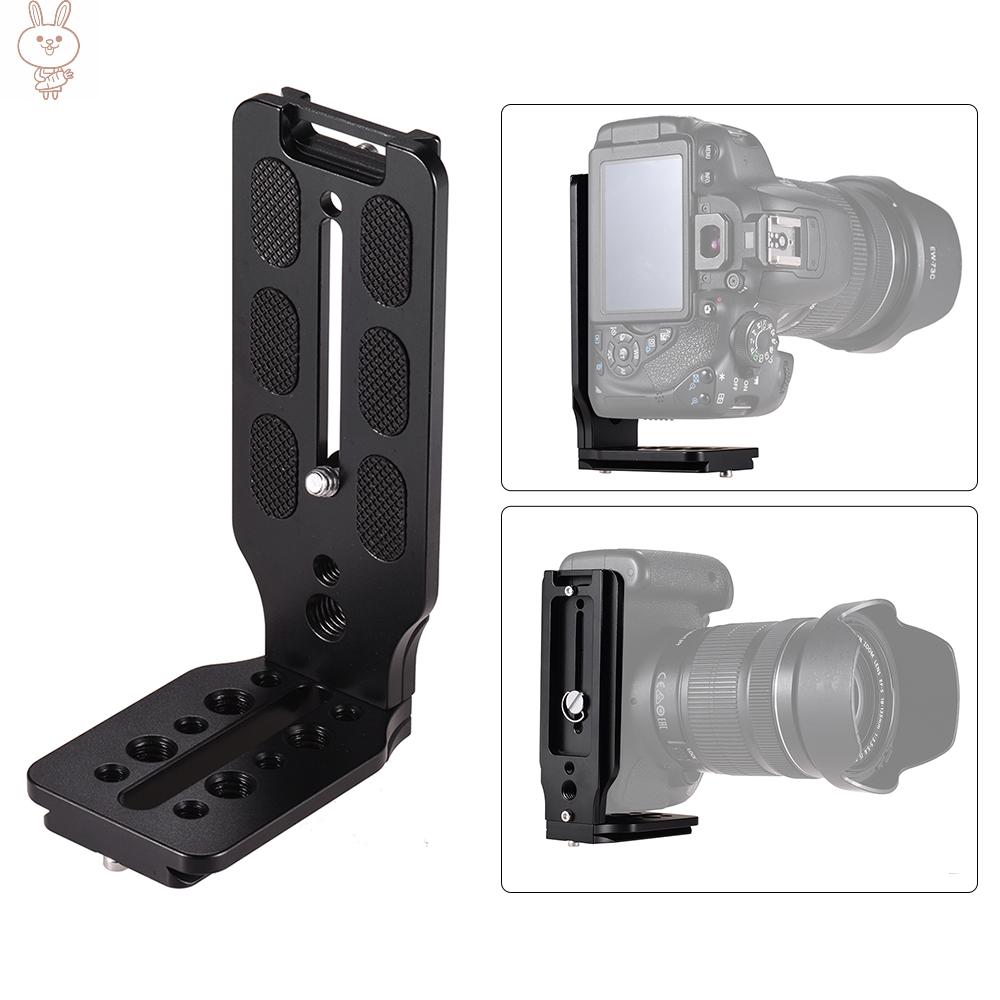 Only♥L Shape QR Quick Release Plate Vertical Shooting Bracket Aluminum Alloy with 1/4 Inch Screw for    DSLR Camera for Zhiyun Crane 2/3 Moza AIR Feiyu A2000 AK2000 AK4000