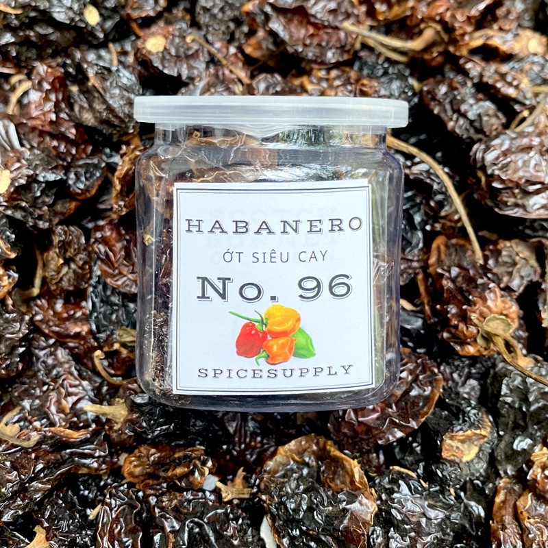 Habanero Pepper Ớt Siêu Cay SPICESUPPLY Việt Nam nhất quả đất Hũ 30g