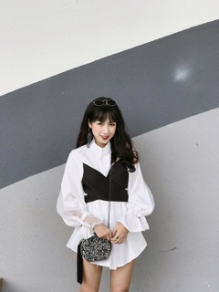 Áo sơ mi tay bồng