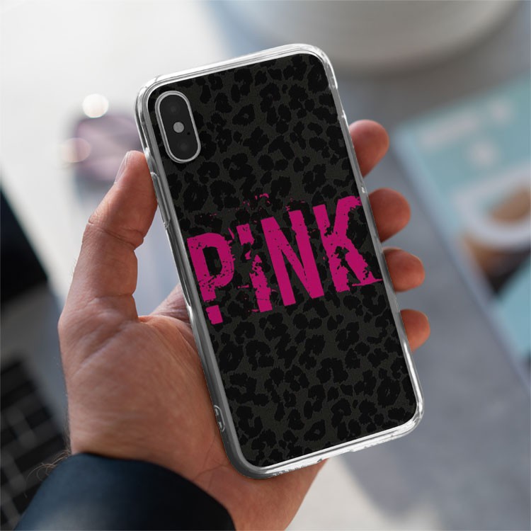 Ốp Dẻo Pink Da Báo Dịu Dàng cho iphone 6/7/8/Plus/X/Xs/XsMax/Xr/11/Pro/12Mini/12 PROMAX VICPOD00183