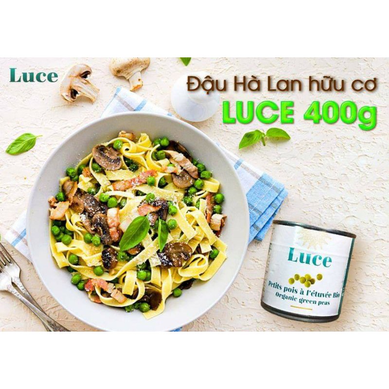 [Luce] Đậu Hà Lan tươi hữu cơ 400gr