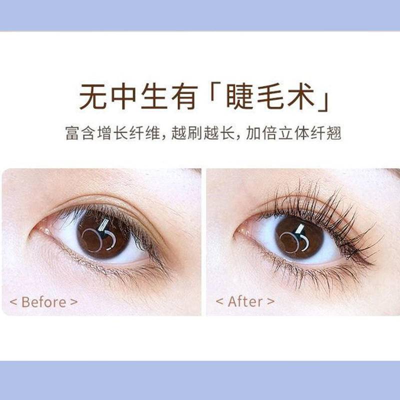 Mascara Chuốt Mi Đầu Cọ Mảnh Chống Nước Lâu Trôi Tự Nhiên