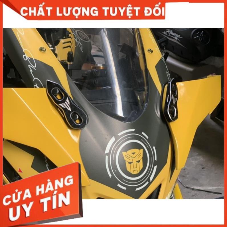 che chân kính yamaha r15 r3 r7 r6 r1 cbr gsx ninja kawasaki zx10r cnc cao cấp sale