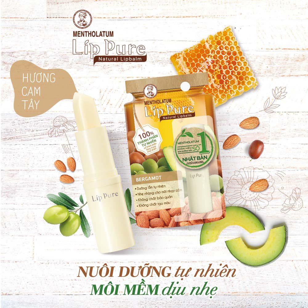 Son dưỡng môi Mentholatum