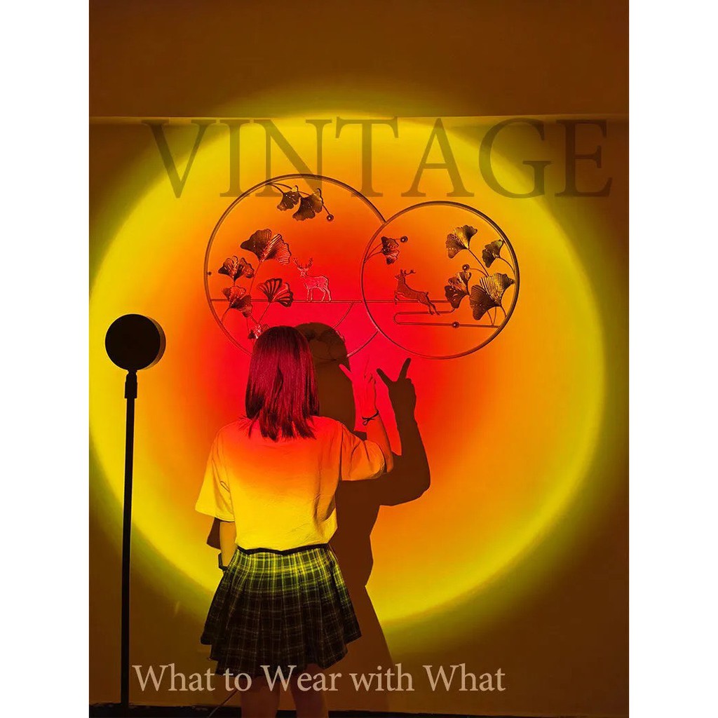 Đèn tiktok hot siêu sáng, đèn hoàng hôn, Sunset - Sunset Red - Rainbow hỗ trợ quay video/ chụp | BigBuy360 - bigbuy360.vn