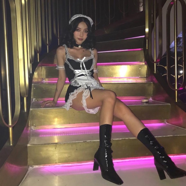 Cosplay hầu gái thun | BigBuy360 - bigbuy360.vn