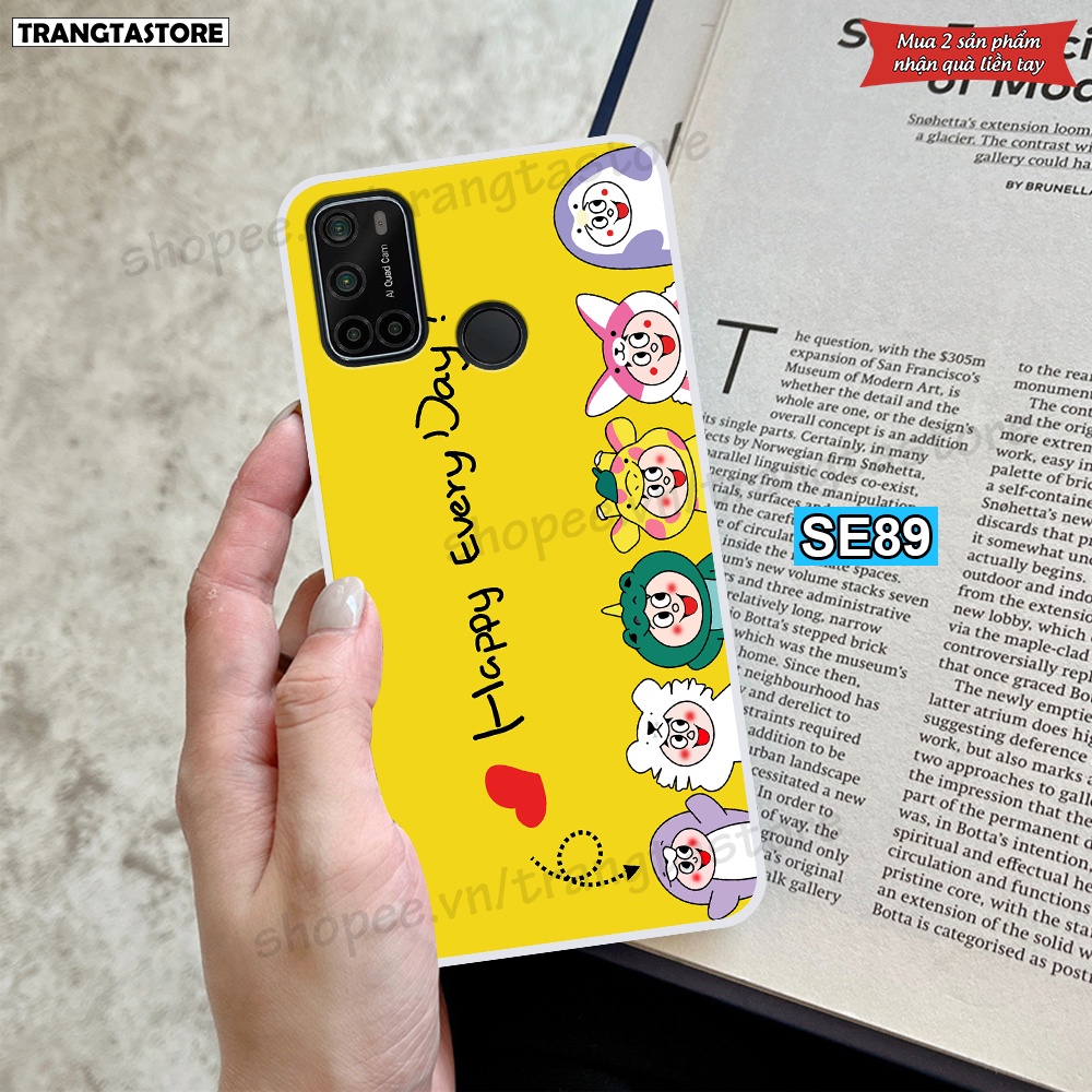 Ốp dẻo trong Vsmart Star 5 - Joy 4 - Live 4 - Aris - Aris Pro in hình họa tiết hoạt hình ngỗ nghĩnh - đáng yêu