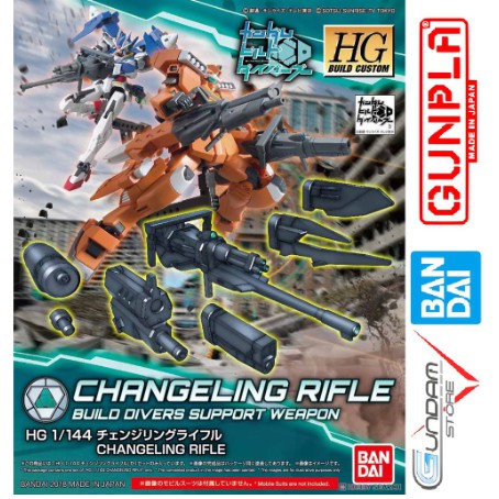 Đồ chơi lắp ráp Gunpla HG 1/144 CHANGELING RIFLE 0225732