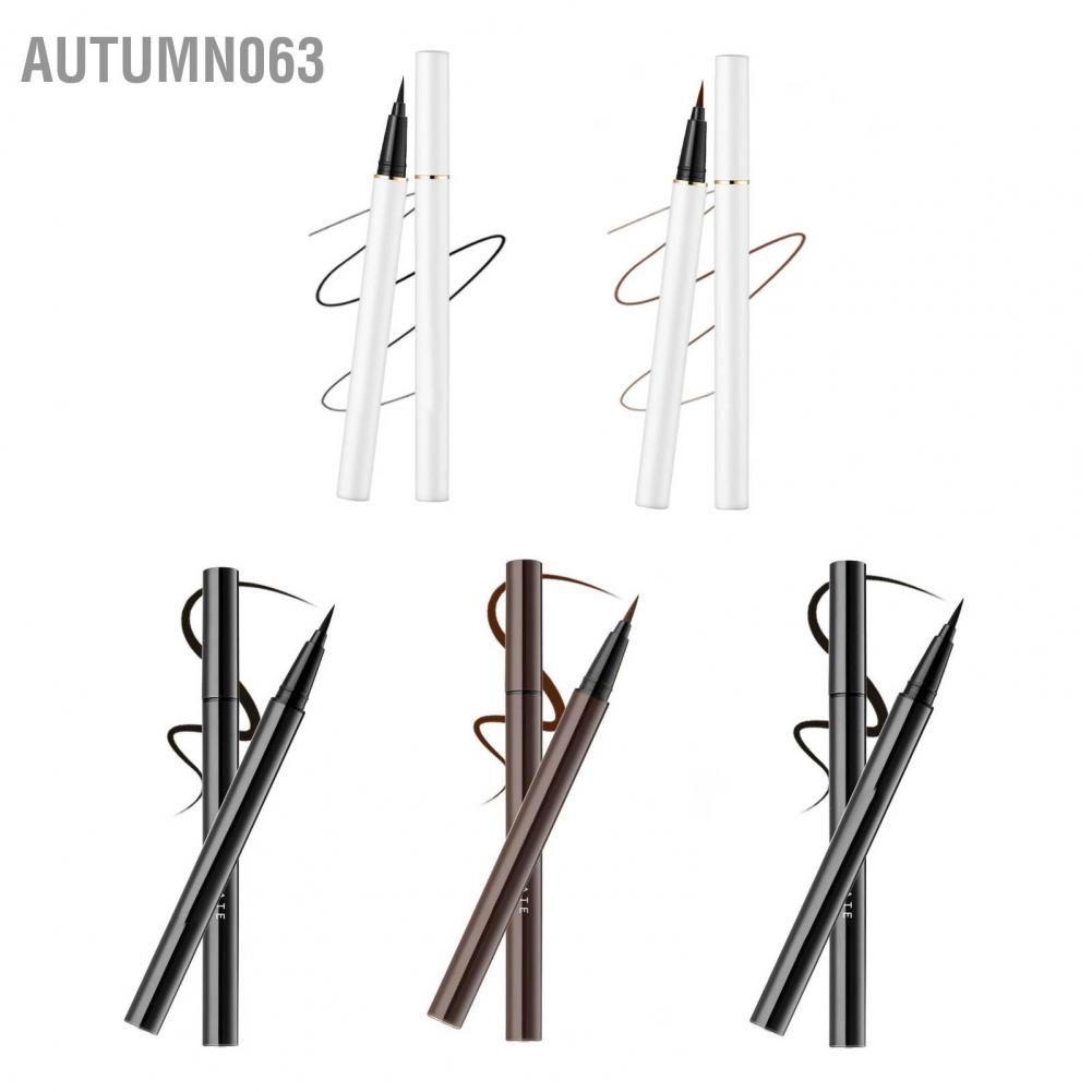 Autumn063 Bút kẻ mắt Khô nhanh Không thấm nước Kéo dài cả ngày dạng lỏng dành cho phụ nữ