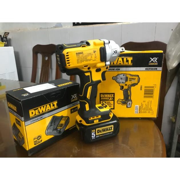 BULONG DEWALT DCF894 +pin dóng +sac 107