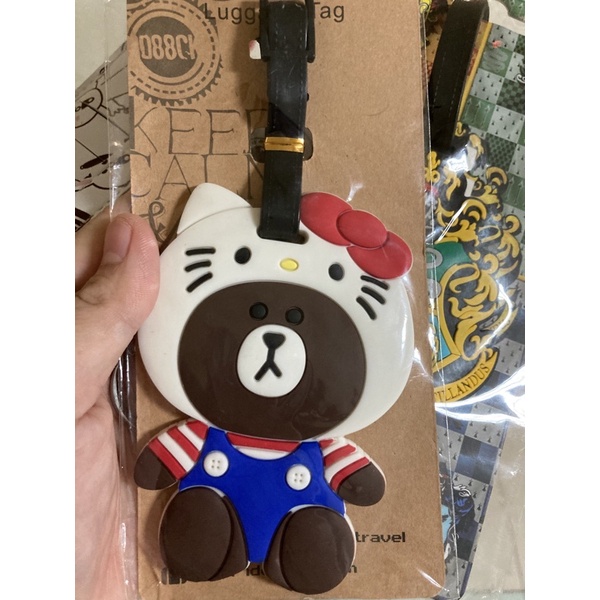 Nametag vali, balo hoặc thẻ đeo tiện ích nhiều mẫu Gấu Thỏ Vịt Brown Cony Sally Choco Line