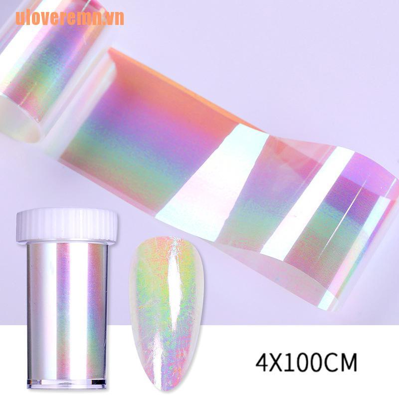 Cuộn Giấy Dán Trang Trí Móng Tay Kích Thước 100x4cm