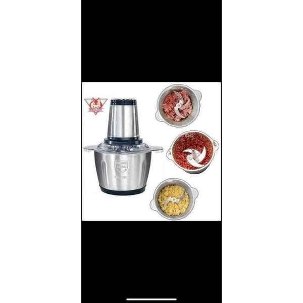 Máy xay thịt inox đa năng 4 lưỡi siêu bền