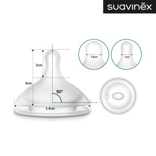 Bộ bình sữa 4 món Fox Suavinex