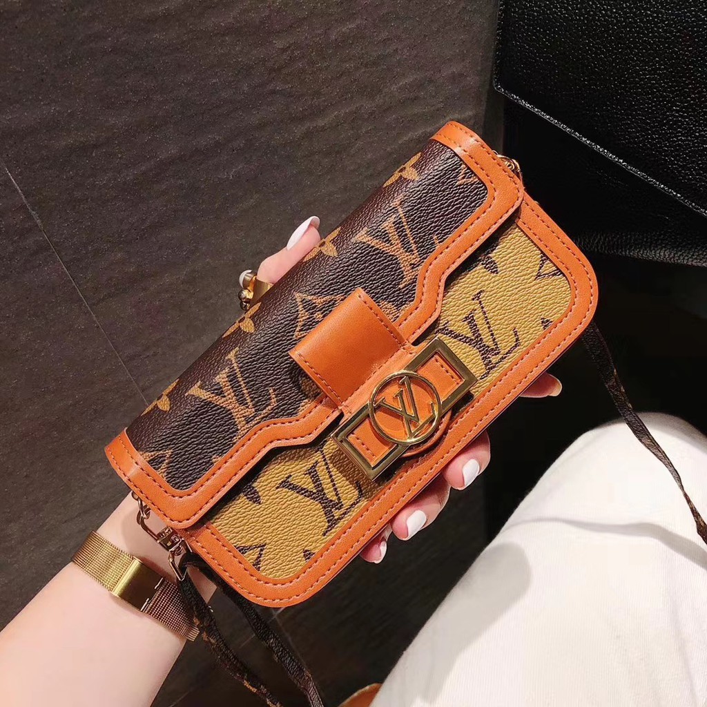 Túi đựng điện thoại cao cấp họa tiết LV sang trọng