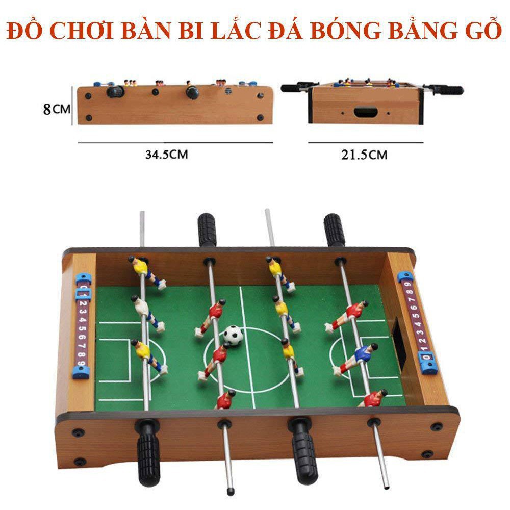 ✔️ Bàn bi lắc,Đồ chơi bàn bi lắc bóng đá Table Top Foosball [MUA BAO NHIÊU TẶNG BẤY NHIÊU]