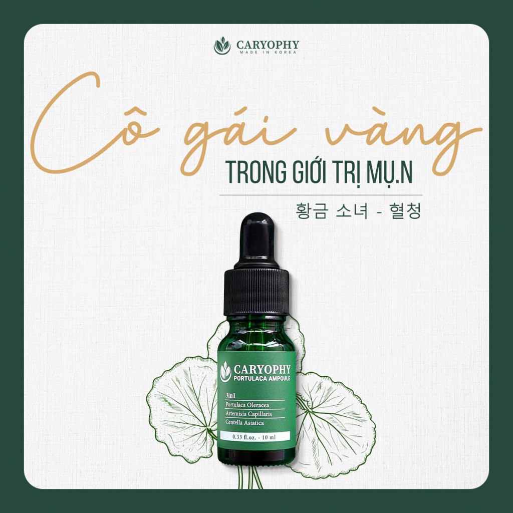 Serum Giảm Mụn Mờ Thâm Sáng Da Caryophy 10ml | BigBuy360 - bigbuy360.vn