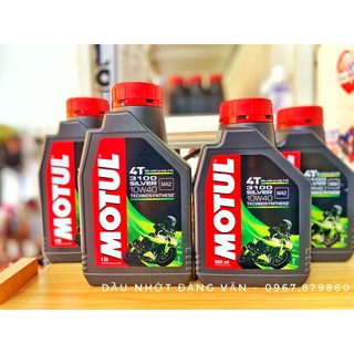 Dầu Nhớt Motul 3100 Silver 10W40 hàng chính hãng Việt Nam