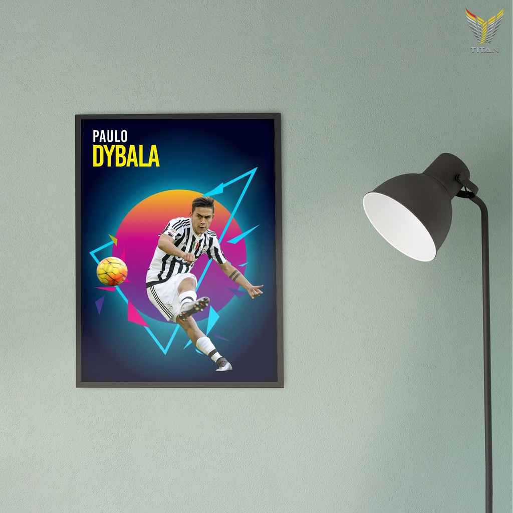 Tranh cầu thủ Dybala 1