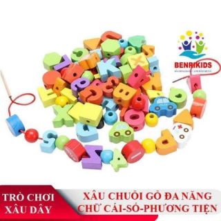 Xâu chuỗi chữ, số và các phương tiện giao thông