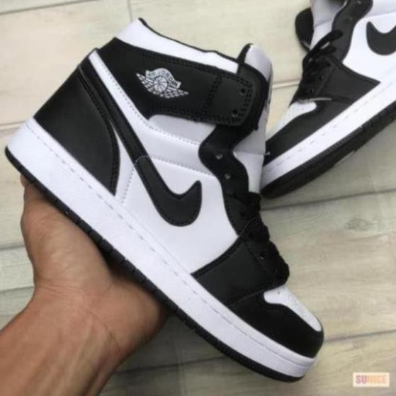 ⚡XẢ KHO⚡ Giày thể thao Nike_air Jodan cao cổ đen trắng chất hot 2021
