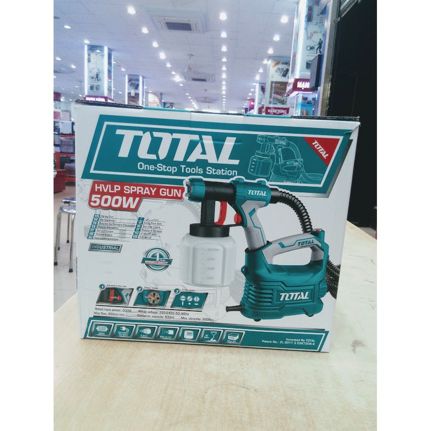 Máy phun sơn dùng điện TOTAL TT5006 500W