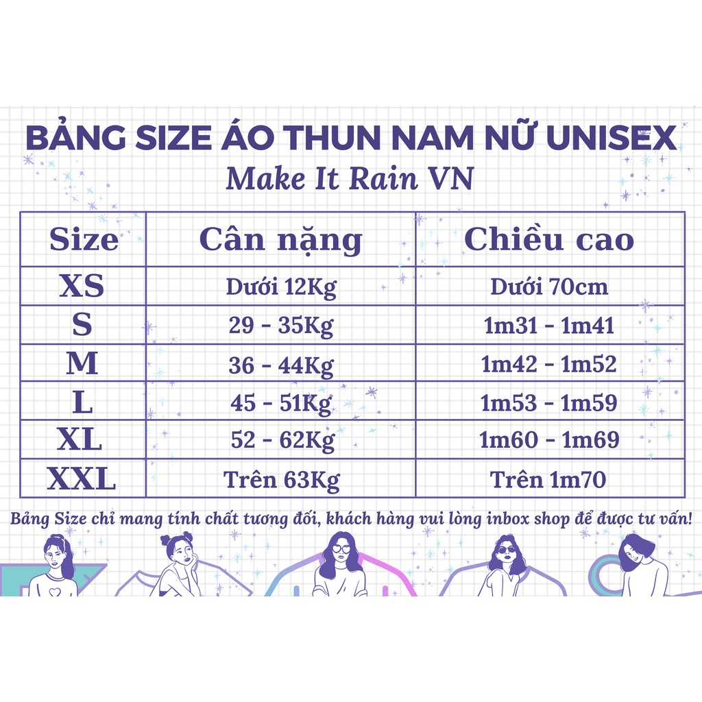 Áo thun form rộng tay lỡ unisex TRUTH Make It Rain VN, Áo phông chất liệu mềm mại đủ size nam & nữ A98 | WebRaoVat - webraovat.net.vn