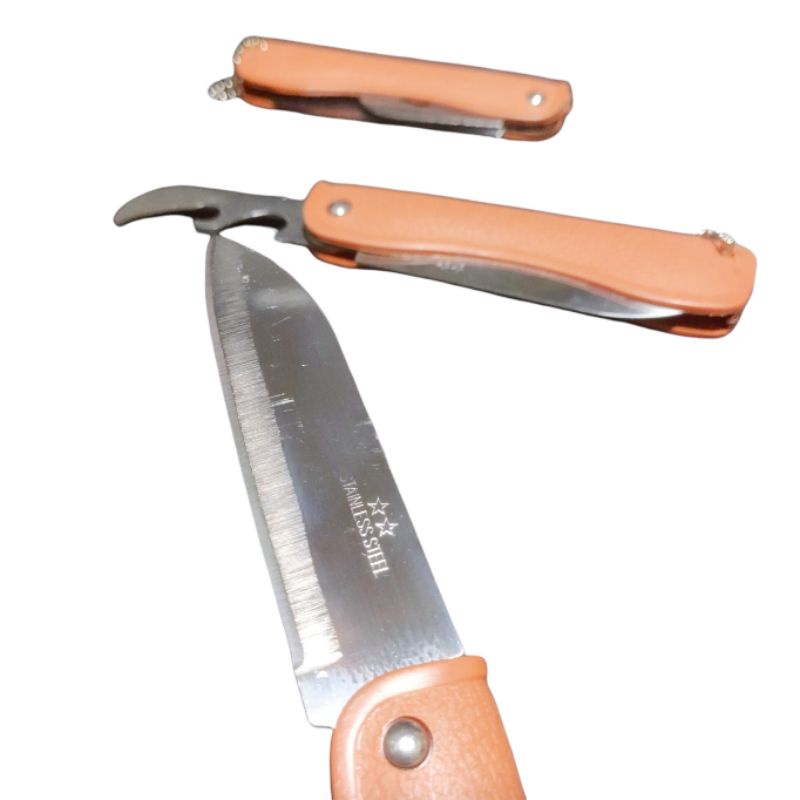 Dao gấp 2 trong 1 tay cầm nhựa