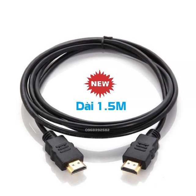 Dây cáp HDMI hỗ trợ 4K 3D dài 1.5m