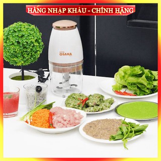 [Hàng Cao Cấp] (Nắp đồng) Máy Xay Sinh Tố, Xay Thịt Cầm Tay, Đa Năng OSAKA Nhật Bản Cao Cấp, Dễ Vệ Sinh