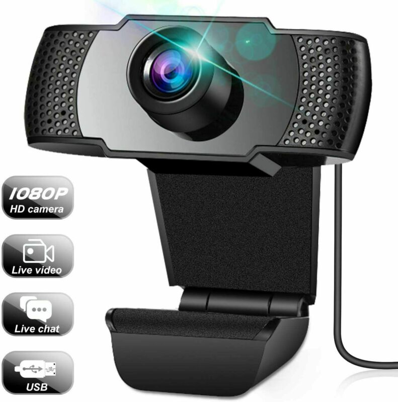 Webcam Mini Full Hd Cổng Usb Cho Máy Tính 1080p