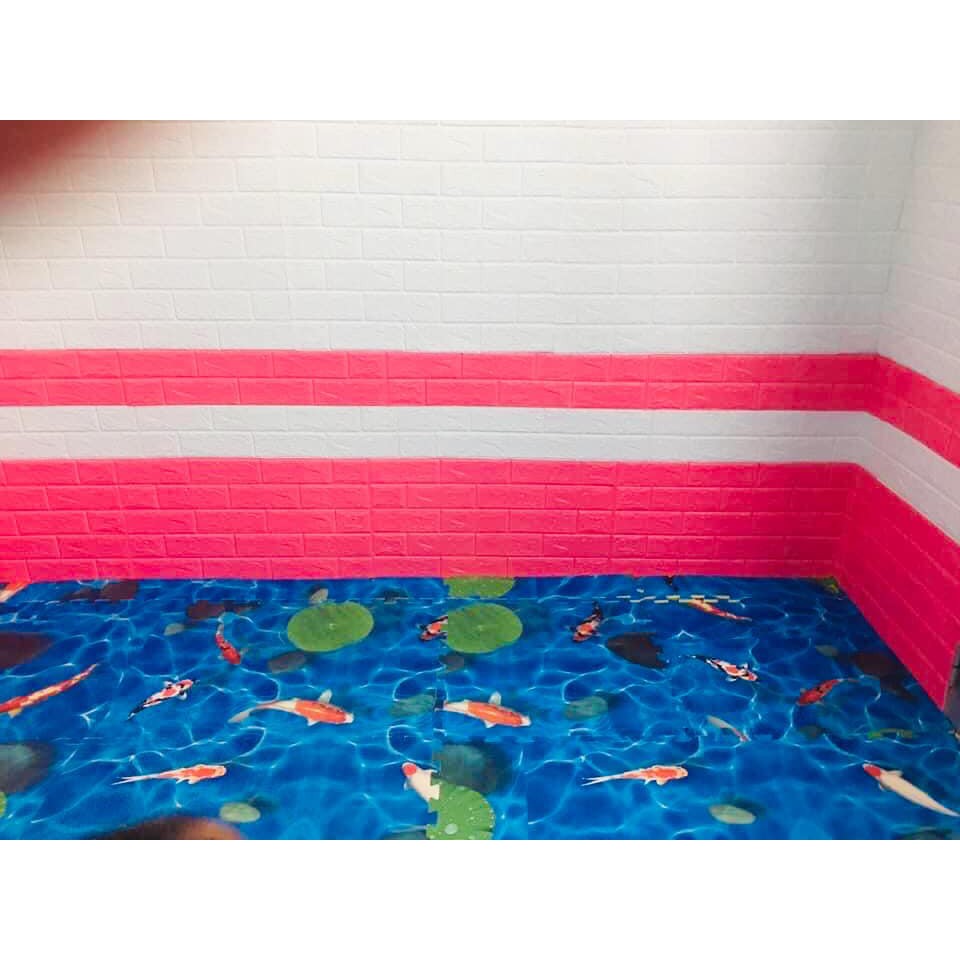 Xốp dán tường 3d giả gạch khổ lớn 70x77cm , loại 1 giá siêu rẻ nhất chống ẩm mốc bong tróc siêu bền | BigBuy360 - bigbuy360.vn