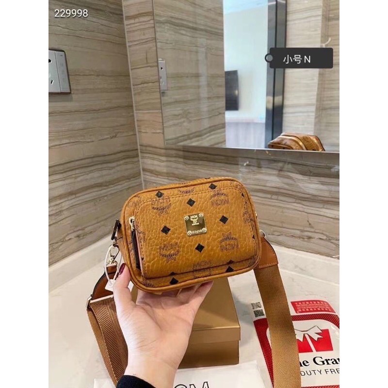 Túi đeo chéo Mini MCM cao cấp có sẵn