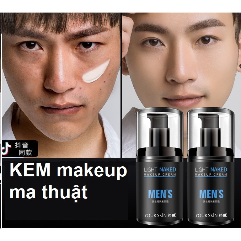 Light makeup kem trang điểm cho Nam thần thánh YOURSKIN