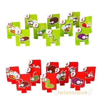 ◕Ω◕Chameleon Lằn Mặt nạ vẫy lưỡi Lick Cards Board Game