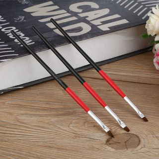 Bộ 3 cọ bản ( bộ gồm 3 cây cán gỗ )
