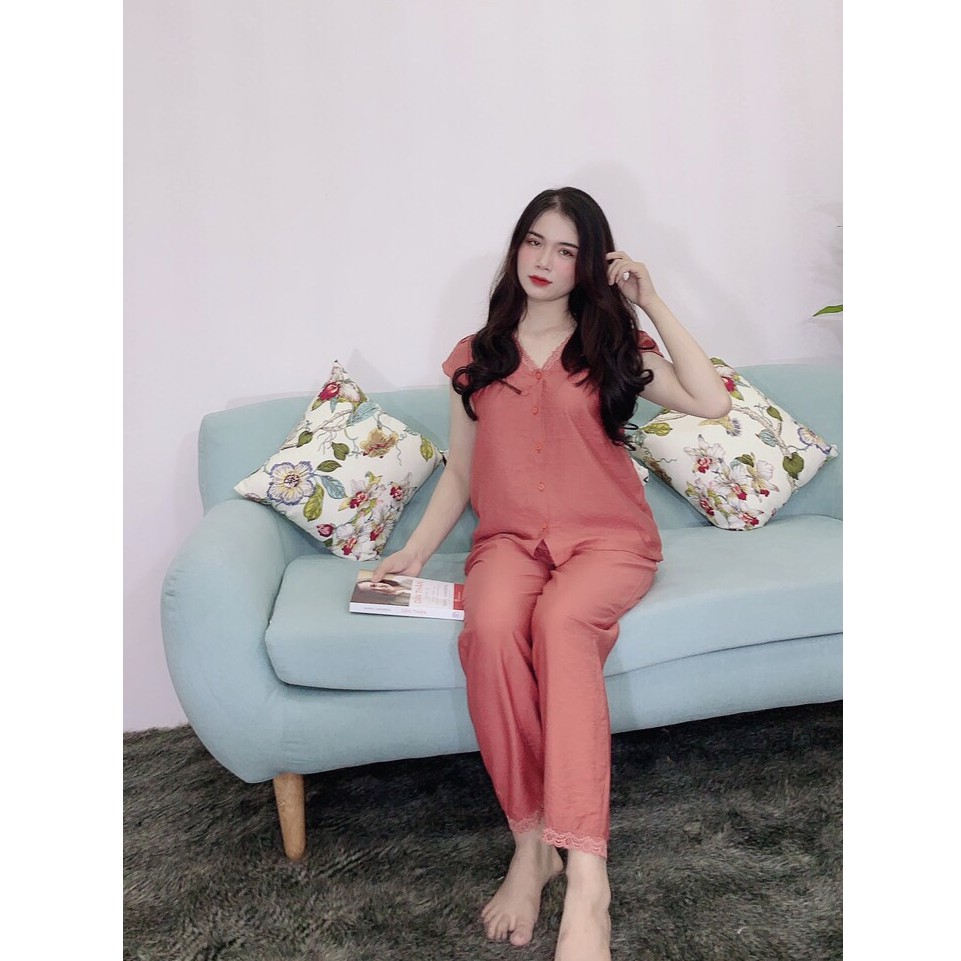 [HOT] Bộ đũi bầu mặc trước và sau sinh, chất đũi mềm min, hàng loại đẹp