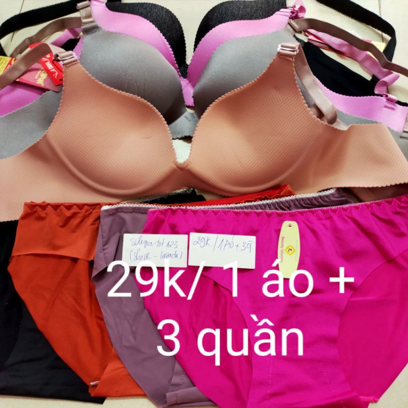 SALE SỐC: combo 1 áo su không gọng và 3 quần như hình