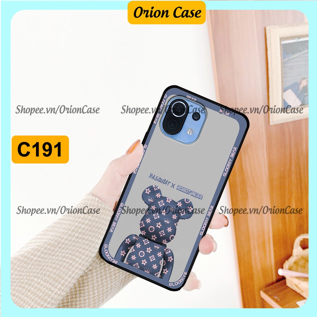 Ốp lưng Xiaomi Mi 11 / Mi 11 Lite in hình bearbrick 3D thời trang, cá tính. ốp chống sốc, bền đẹp