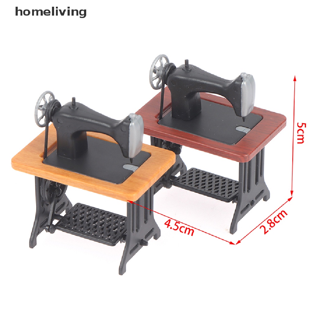 Mô Hình Máy May Mini Tỉ Lệ 1: 12 Trang Trí Nhà Búp Bê