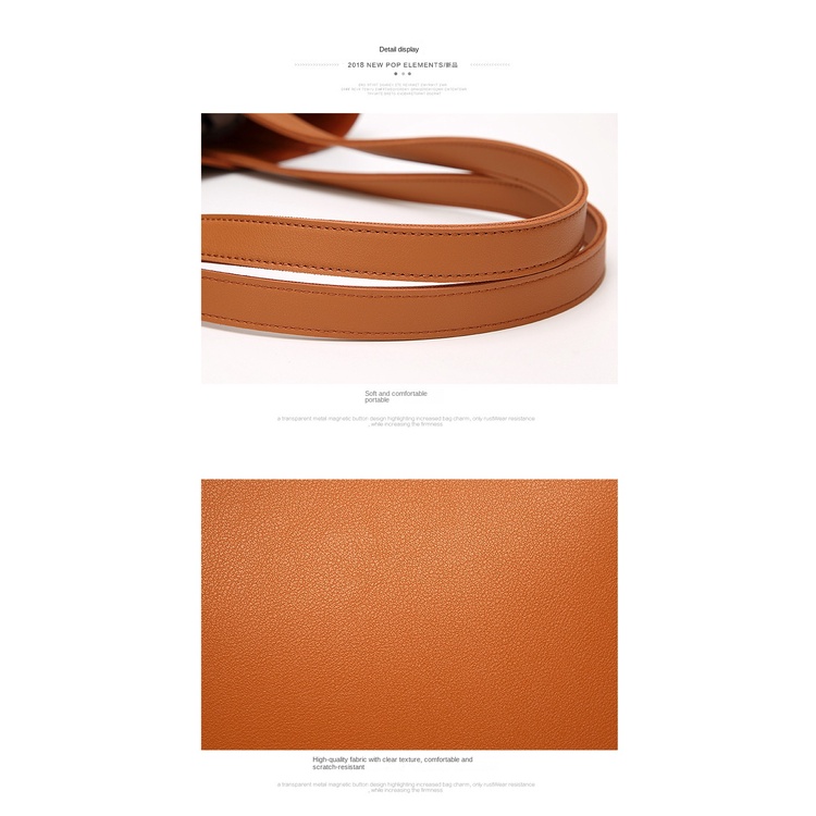 Túi Tote Cầm Tay Đeo Vai Sức Chứa Lớn Màu Trơn Họa Tiết Vỏ Quả Vải Cho Nữ