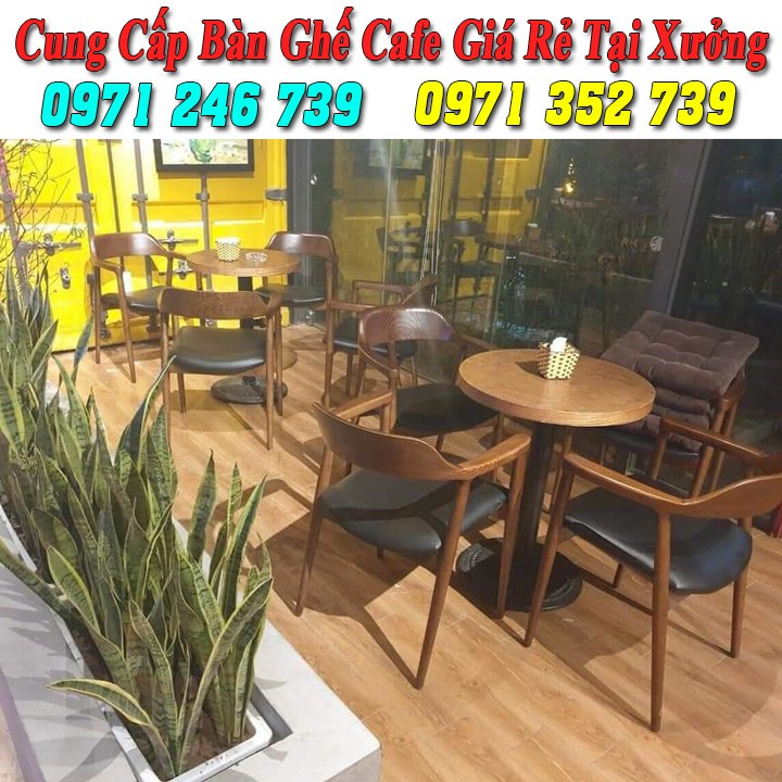 Ghế gỗ cafe thanh lý