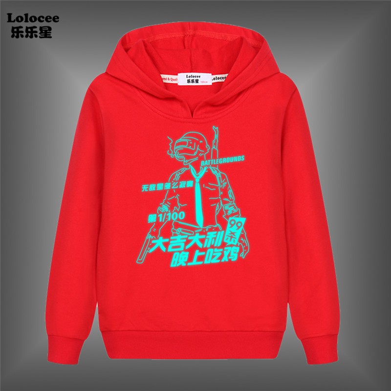 PUBG Áo Hoodies Có Nón Dài Tay Thời Trang Nam