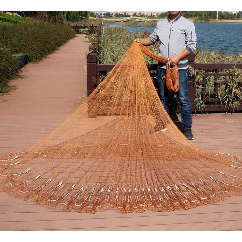siêu rẻ- Chài Dù Bắt Cá Chân Chì Đúc Thái Lan cao 2m5 bung 5m