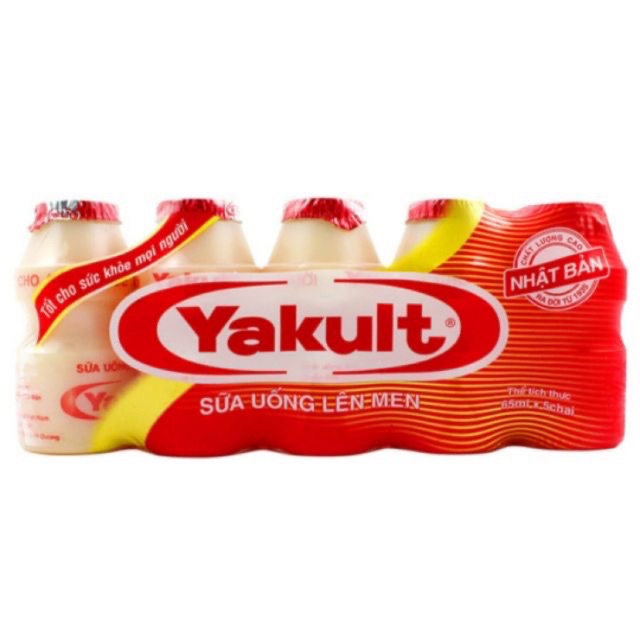 Sữa men sống Yakult ( Date cập nhật)