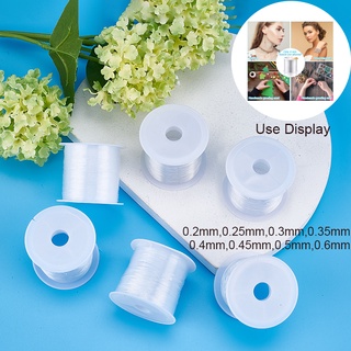 Cuộn Dây Cước Trong Suốt Làm Đồ Trang Sức Thủ Công