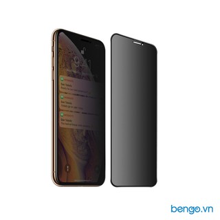 Dán cường lực iPhone 11 Pro Max MIPOW KINGBULL 3D PREMIUM Chống nhìn trộm