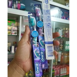 Set 2 bàn chải oral b 3d white nhập khẩu mỹ