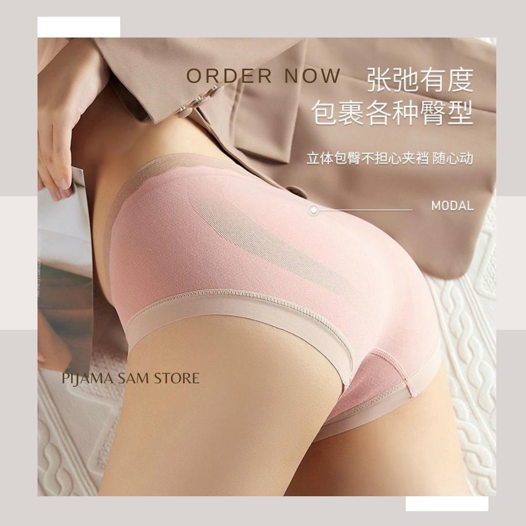 SET 5 Quần Lót Cotton Viền Co Giãn Siêu Thấm
